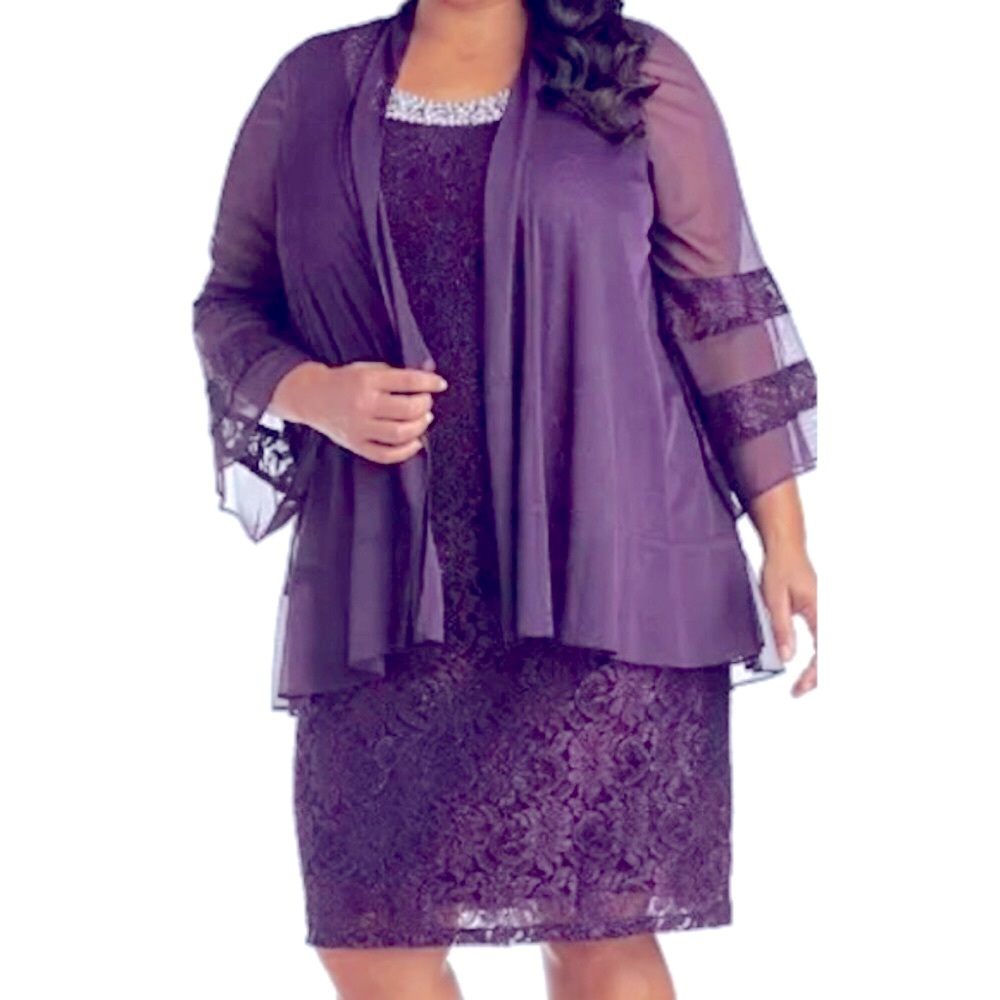 R&M Richards 2-piece beautiful lace dress